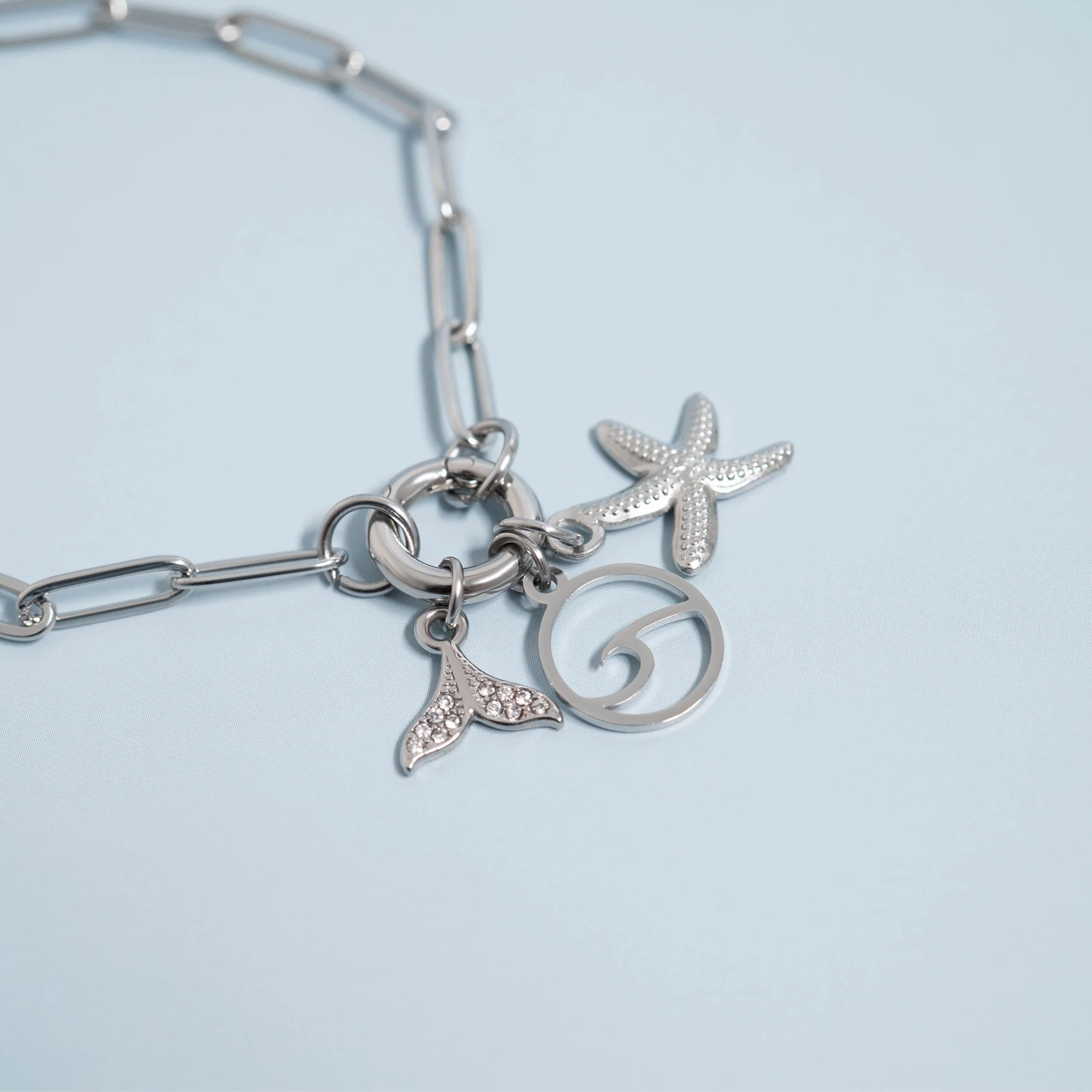 Charm Keeper Paperclip Bracelet