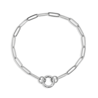 Charm Keeper Paperclip Bracelet