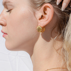 Shell Huggie Earrings