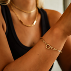 Charm Keeper Paperclip Bracelet